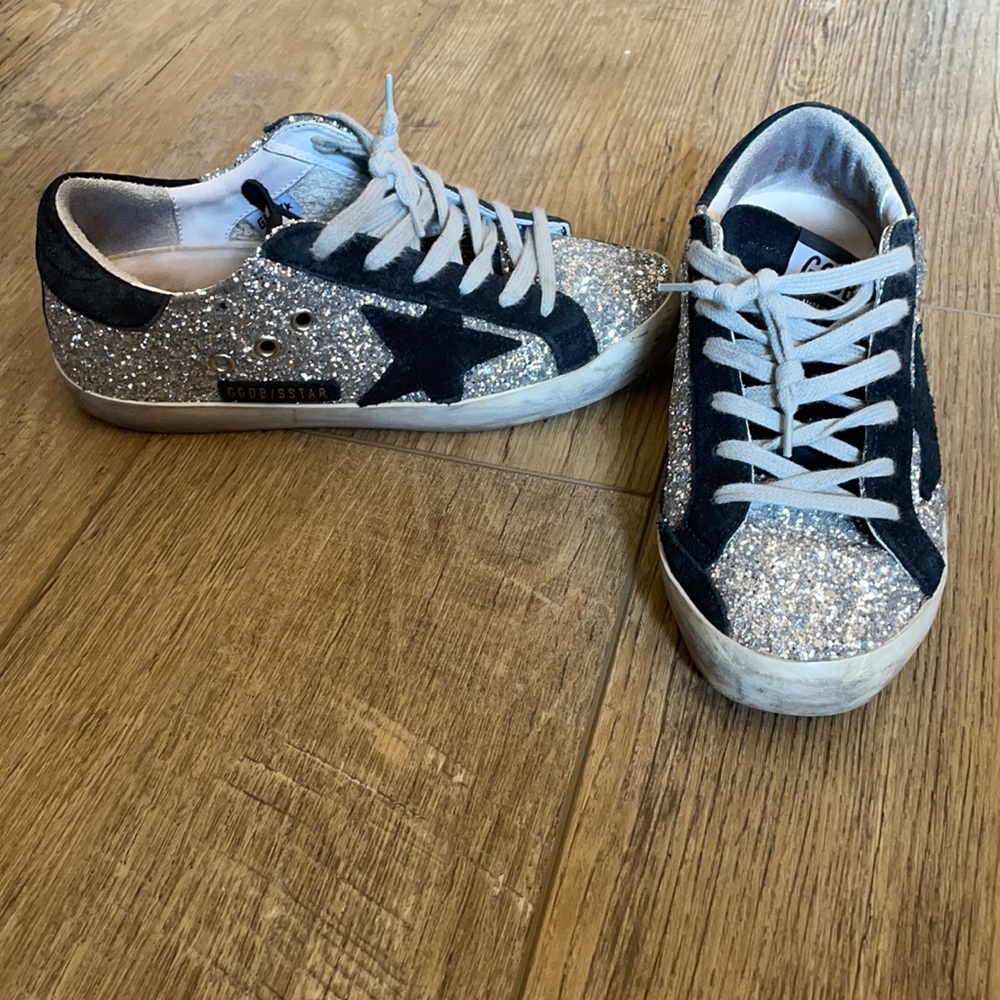 Authentic Glitter Golden Goose